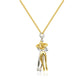 Collana abbraccio in stile Love